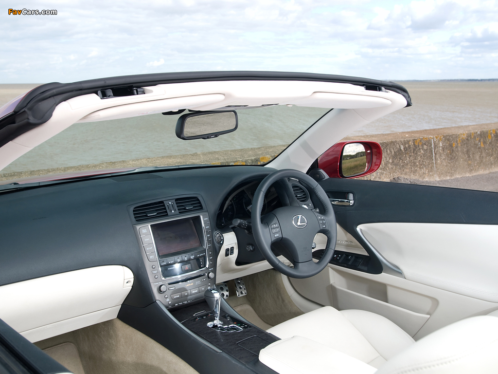 Lexus IS 250C UK-spec (XE20) 2009–11 photos (1024 x 768)