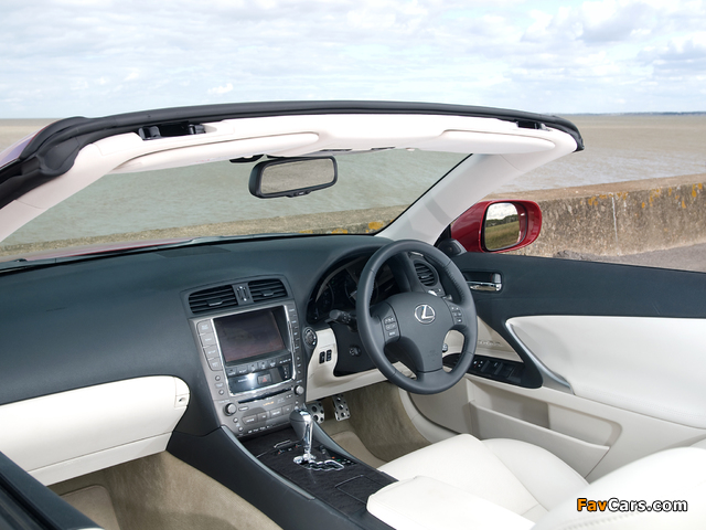 Lexus IS 250C UK-spec (XE20) 2009–11 photos (640 x 480)