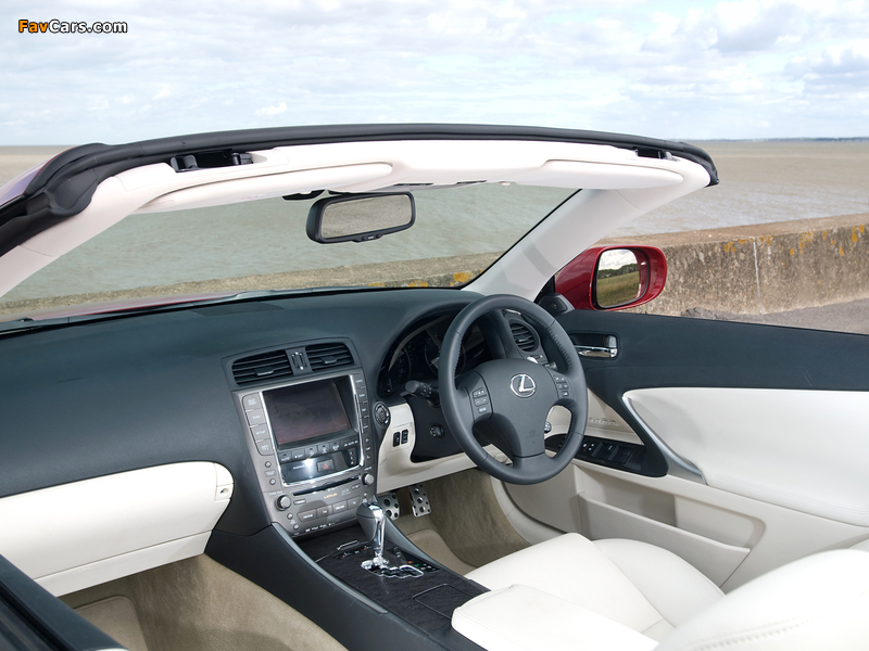 Lexus IS 250C UK-spec (XE20) 2009–11 photos (800 x 600)
