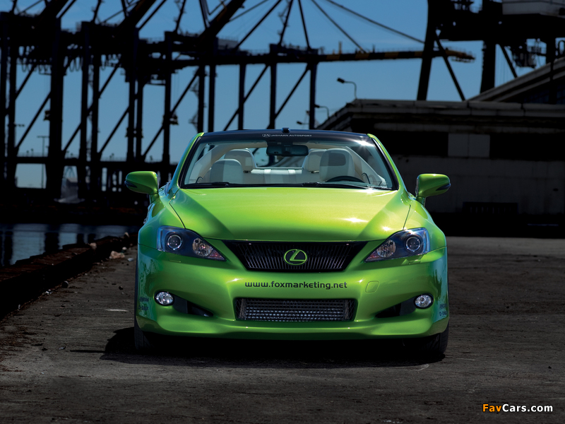 Lexus IS 350C by Fox Marketing (XE20) 2009 pictures (800 x 600)