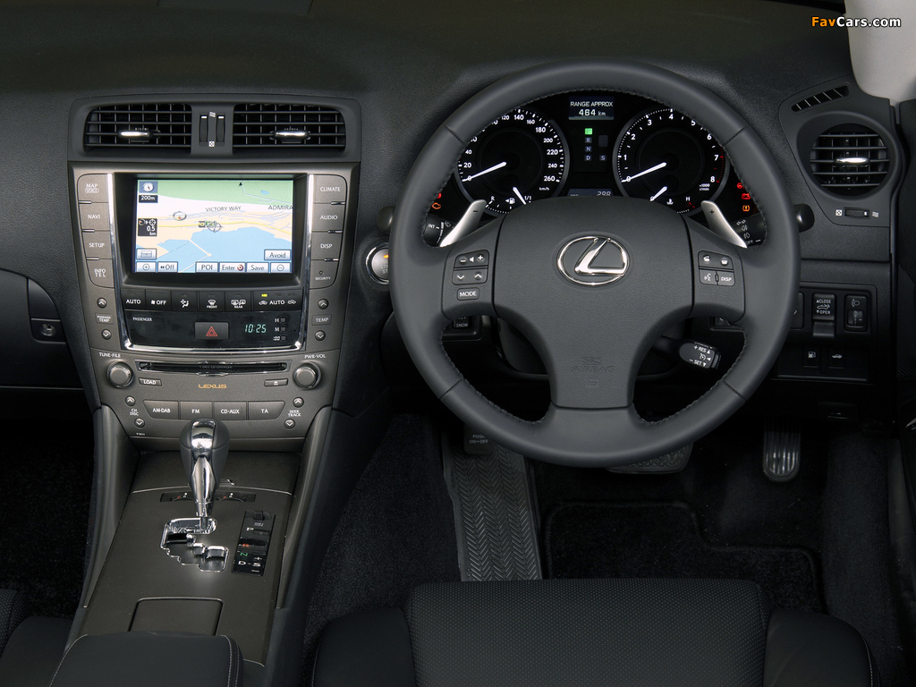 Lexus IS 250C ZA-spec (XE20) 2009–11 pictures (1024 x 768)