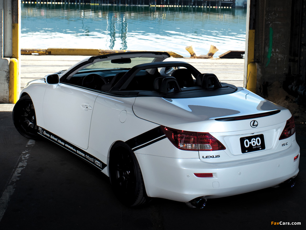 Lexus IS 350C by 0-60 Magazine and Design Craft Fabrication (XE20) 2009 wallpapers (1024 x 768)