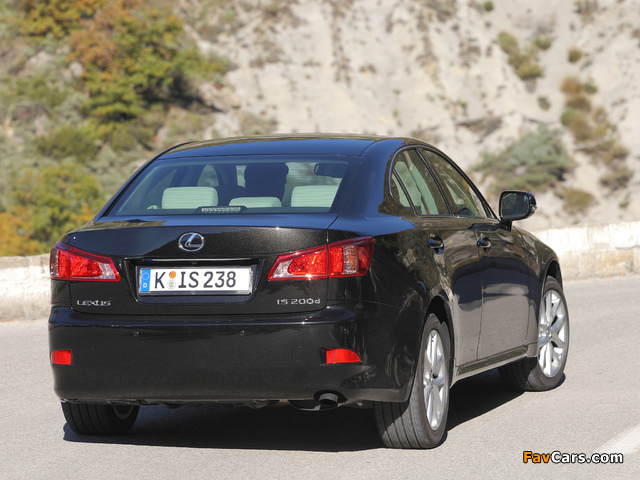Lexus IS 200d (XE20) 2010–13 images (640 x 480)
