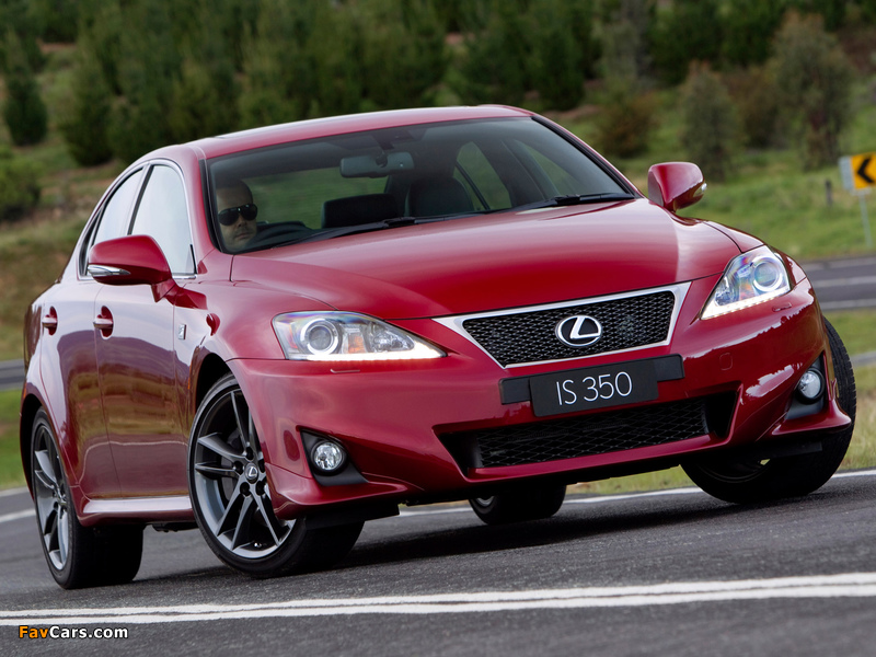 Lexus IS 350 F-Sport AU-spec (XE20) 2010–13 images (800 x 600)