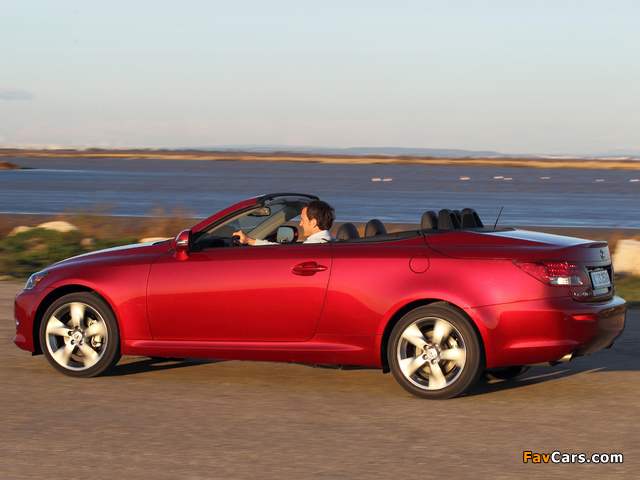 Lexus IS 250C EU-spec (XE20) 2010 images (640 x 480)