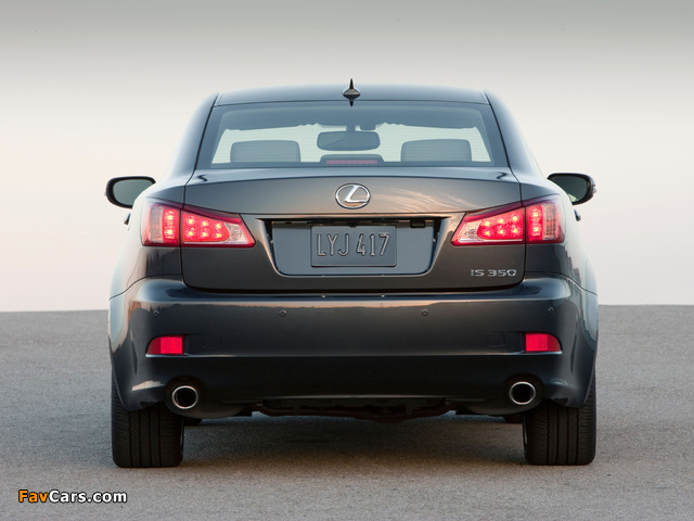 Lexus IS 350 (XE20) 2010–13 images (640 x 480)