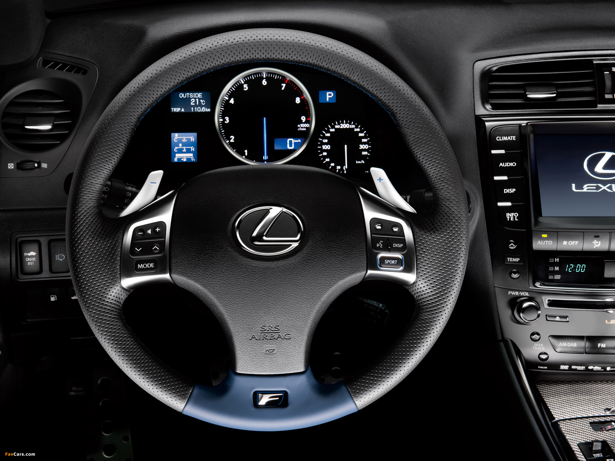 Lexus IS F EU-spec (XE20) 2010–13 images (2048 x 1536)