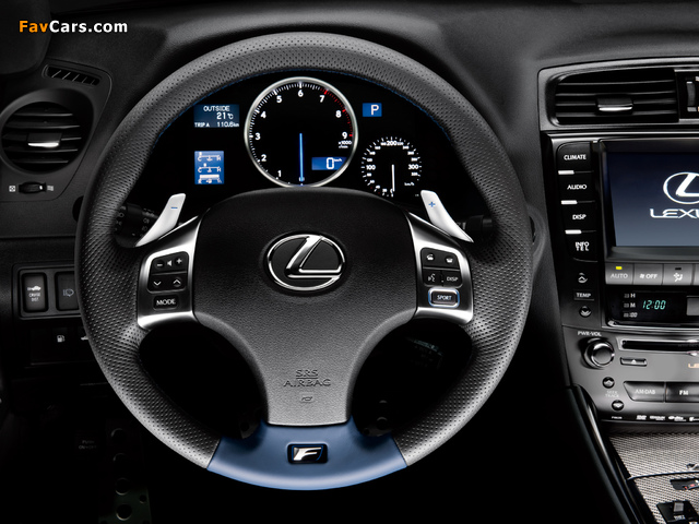Lexus IS F EU-spec (XE20) 2010–13 images (640 x 480)