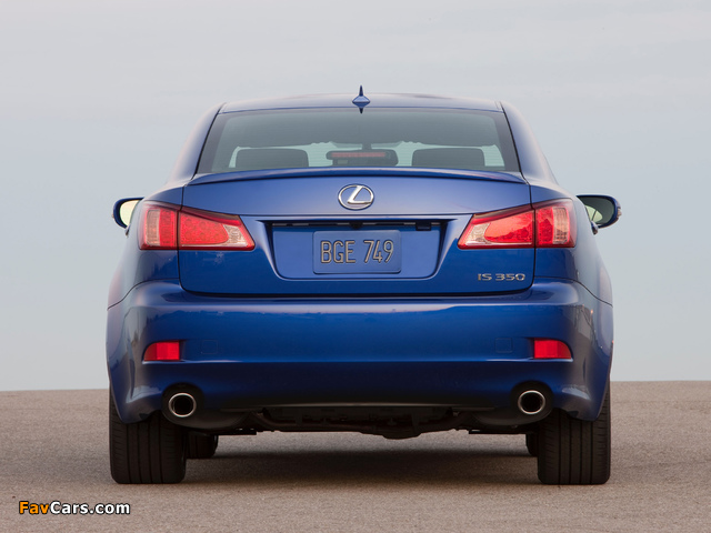 Lexus IS 350 F-Sport (XE20) 2010–13 images (640 x 480)