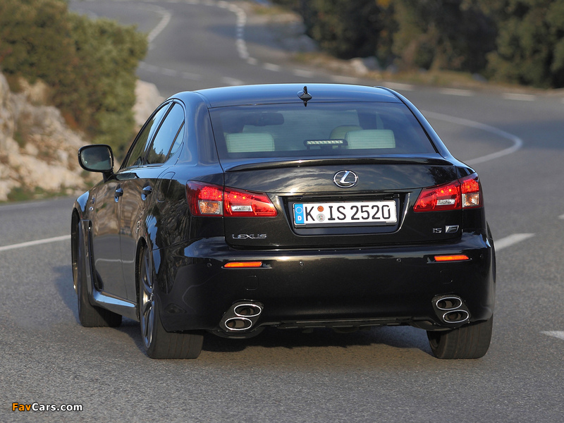 Lexus IS F EU-spec (XE20) 2010–13 photos (800 x 600)