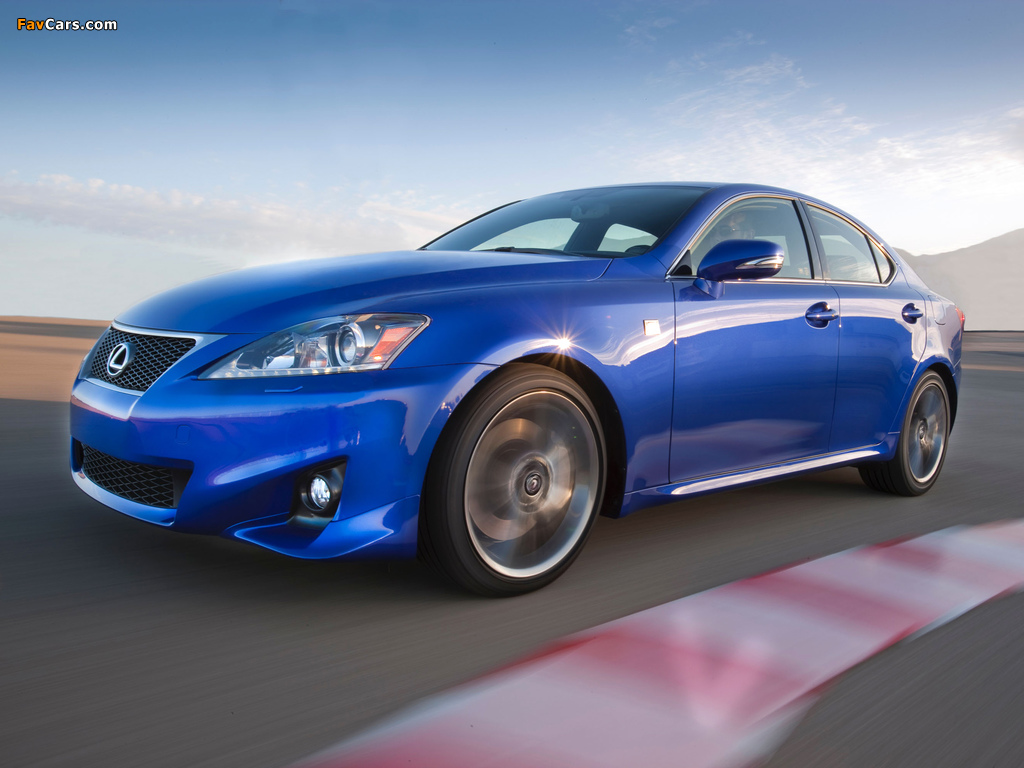 Lexus IS 350 F-Sport (XE20) 2010–13 photos (1024 x 768)