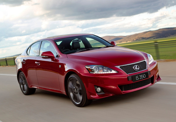 Lexus IS 350 F-Sport AU-spec (XE20) 2010–13 photos