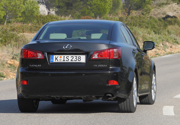 Lexus IS 200d (XE20) 2010–13 photos