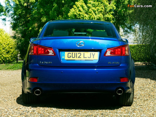 Lexus IS 250 UK-spec (XE20) 2010–13 photos (640 x 480)