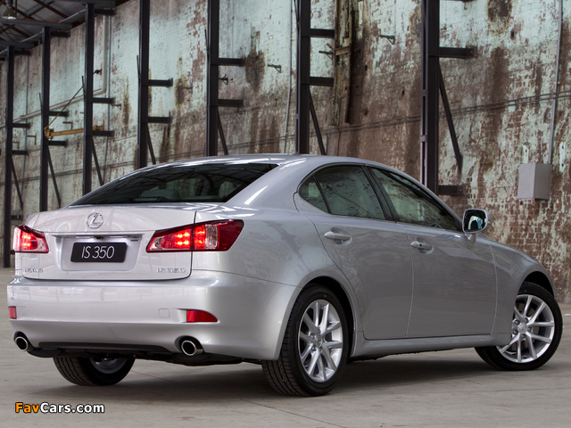 Lexus IS 350 AU-spec (XE20) 2010–13 photos (640 x 480)