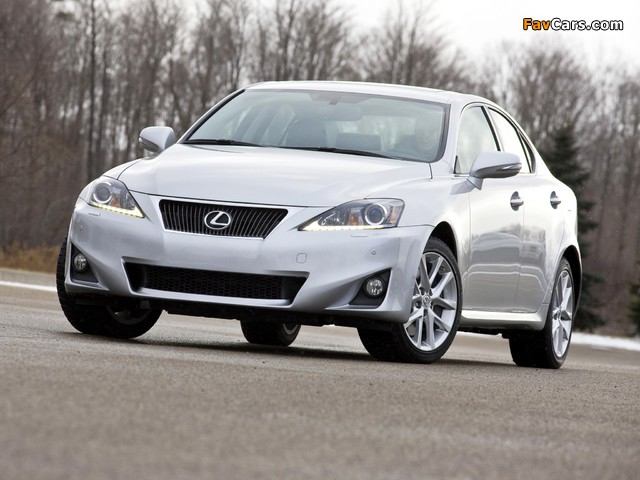 Lexus IS 350 AWD (XE20) 2010–13 pictures (640 x 480)