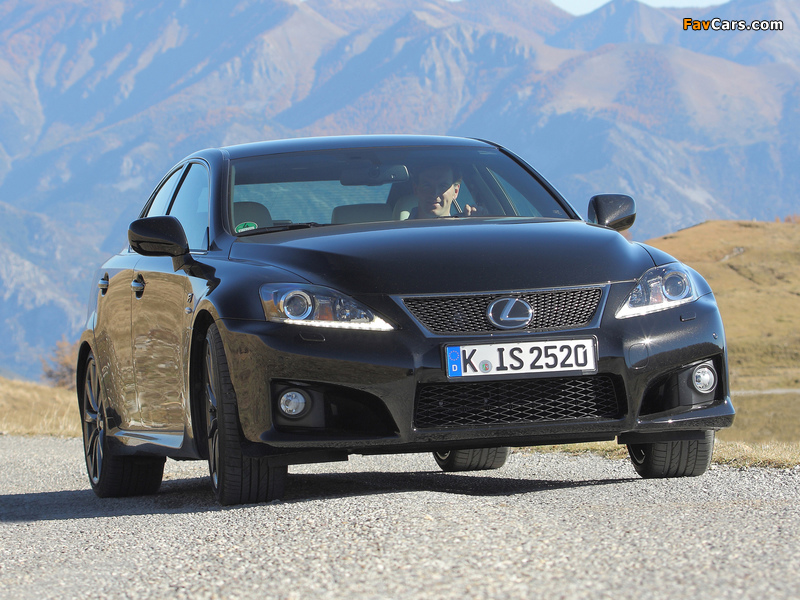 Lexus IS F EU-spec (XE20) 2010–13 pictures (800 x 600)