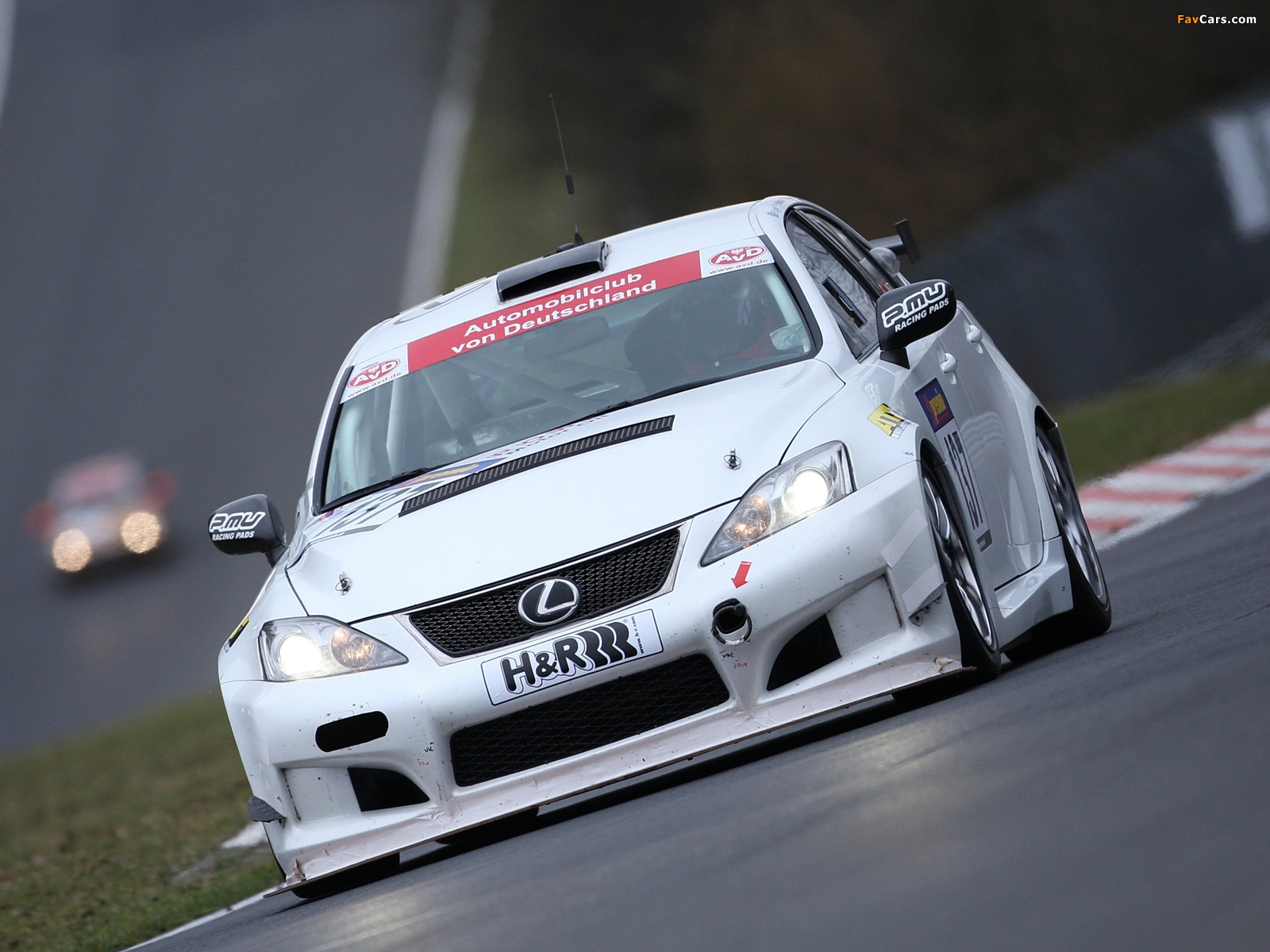 Lexus IS F Racing Car (EX20) 2010 pictures (1600 x 1200)