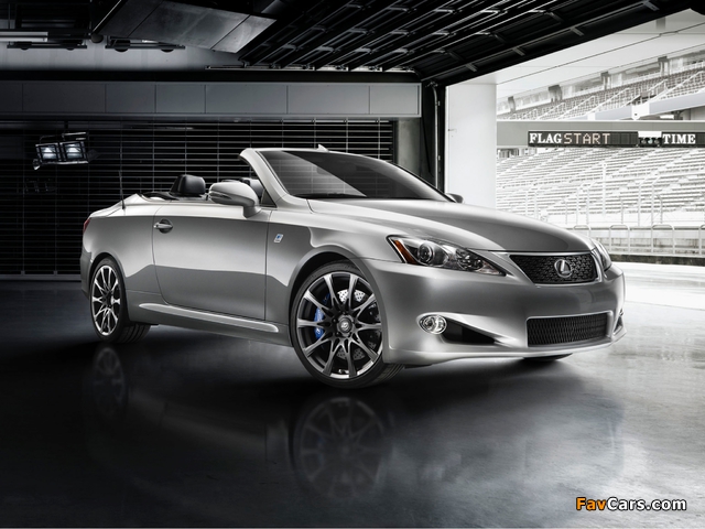 Lexus IS 350C F-Sport Special Edition (XE20) 2010 pictures (640 x 480)