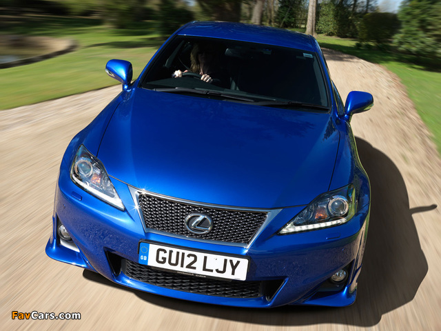 Lexus IS 250 UK-spec (XE20) 2010–13 wallpapers (640 x 480)