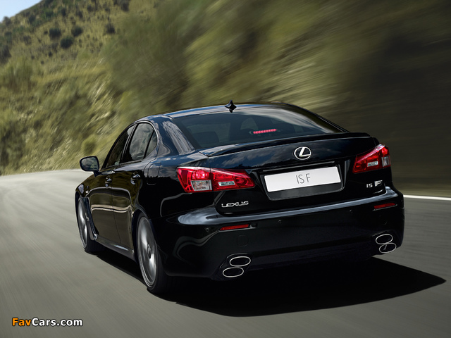 Lexus IS F EU-spec (XE20) 2010–13 wallpapers (640 x 480)