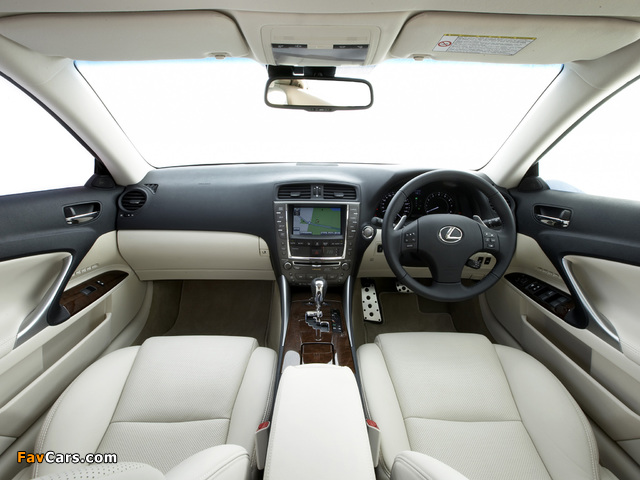 Lexus IS 250C AU-spec (XE20) 2010–11 wallpapers (640 x 480)