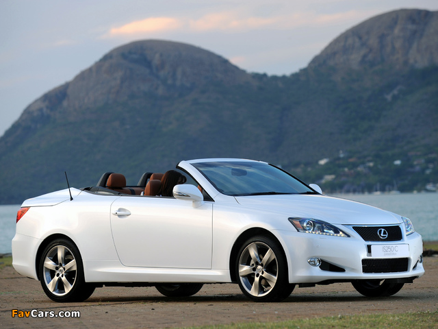 Lexus IS 250C Limited Edition (XE20) 2011 images (640 x 480)