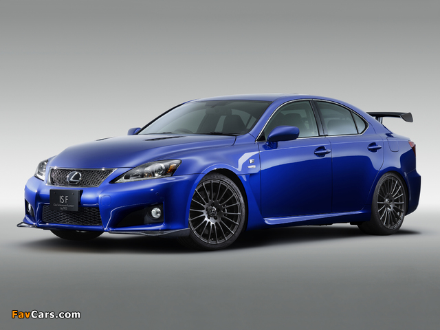 TRD Lexus IS F Club Performance Accessory (XE20) 2011–13 photos (640 x 480)