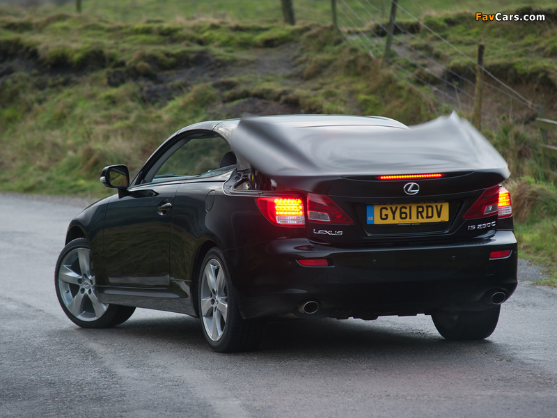 Lexus IS 250C UK-spec (XE20) 2011 photos (800 x 600)