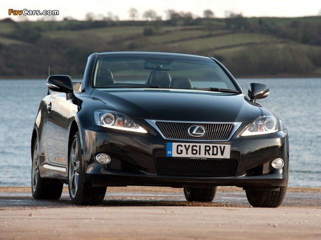 Lexus IS 250C UK-spec (XE20) 2011 wallpapers (640 x 480)