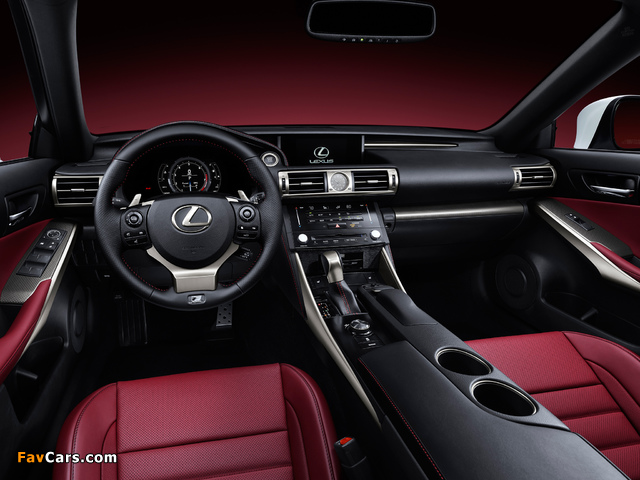 Lexus IS 250 F-Sport (XE30) 2013 images (640 x 480)