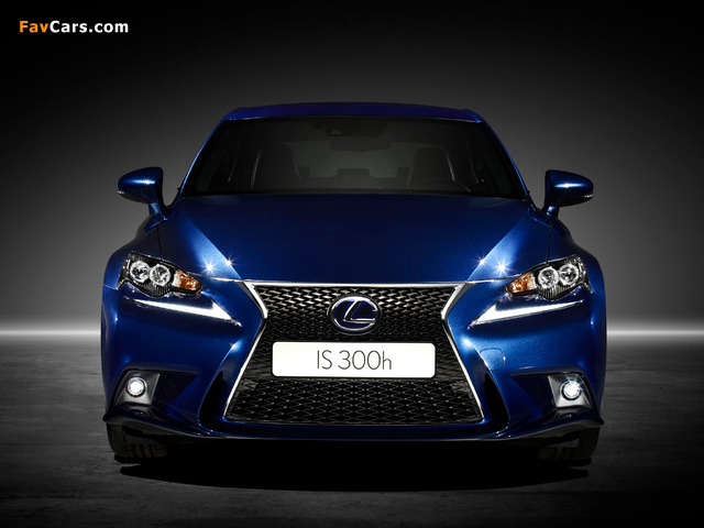 Lexus IS 300h F-Sport EU-spec (XE30) 2013 images (640 x 480)