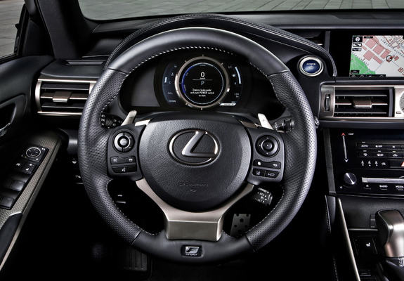 Lexus IS 300h F-Sport EU-spec (XE30) 2013 images