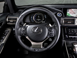 Lexus IS 300h F-Sport EU-spec (XE30) 2013 images