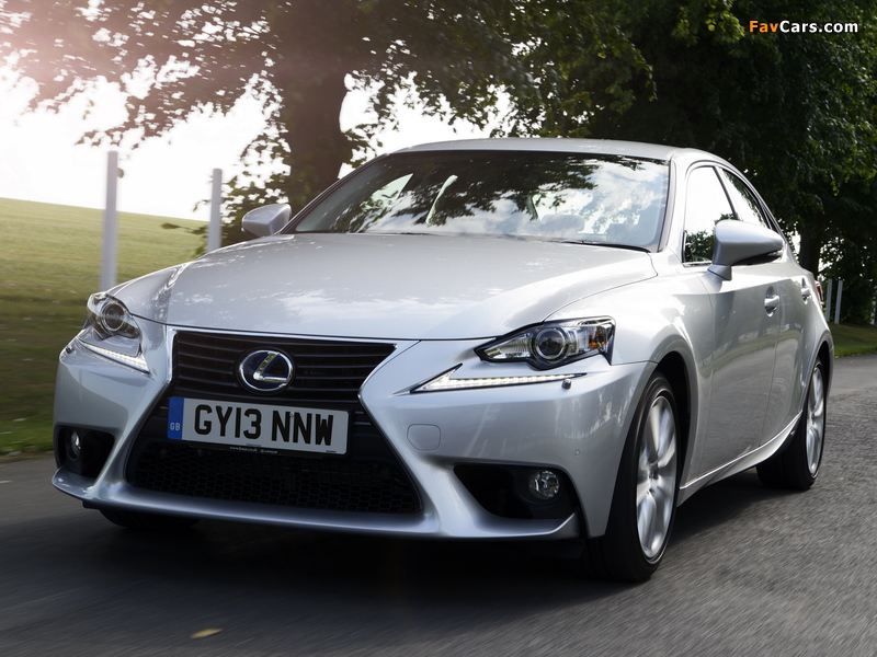 Lexus IS 300h UK-spec (XE30) 2013 images (800 x 600)