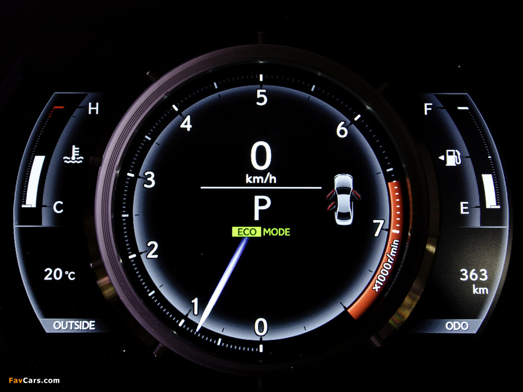 Lexus IS 350 F-Sport ZA-spec (XE30) 2013 photos (1024 x 768)