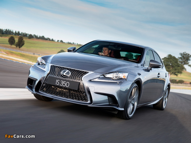 Lexus IS 350 F-Sport AU-spec (XE30) 2013 photos (640 x 480)