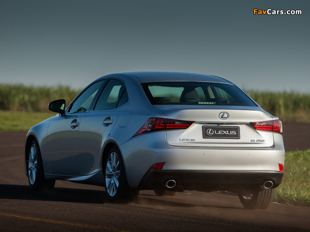 Lexus IS 250 EU-spec (XE30) 2013 pictures (640 x 480)