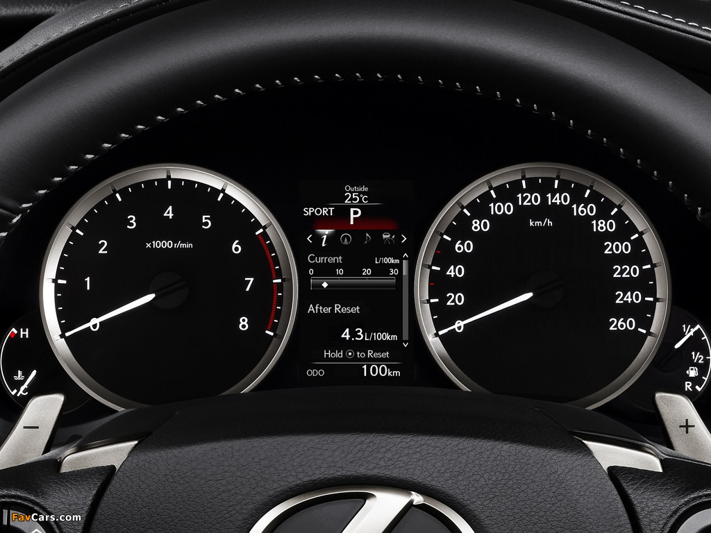 Lexus IS 300h F-Sport EU-spec (XE30) 2013 pictures (1024 x 768)