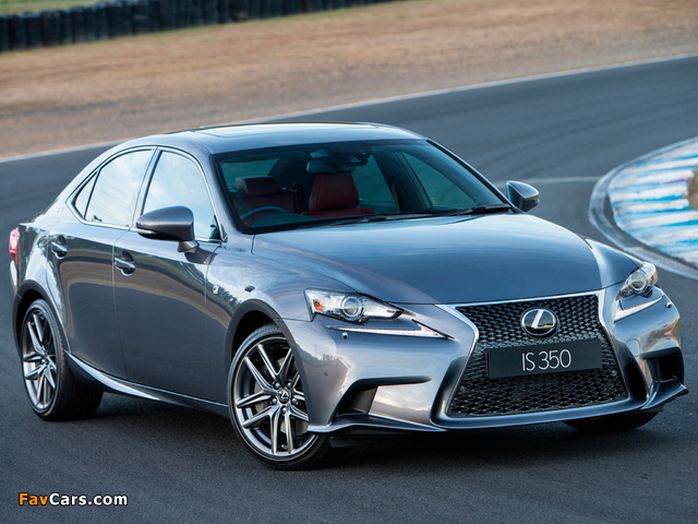 Lexus IS 350 F-Sport AU-spec (XE30) 2013 wallpapers (640 x 480)