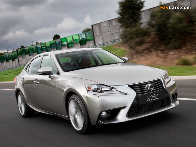 Lexus IS 250 AU-spec (XE30) 2013 wallpapers (640 x 480)