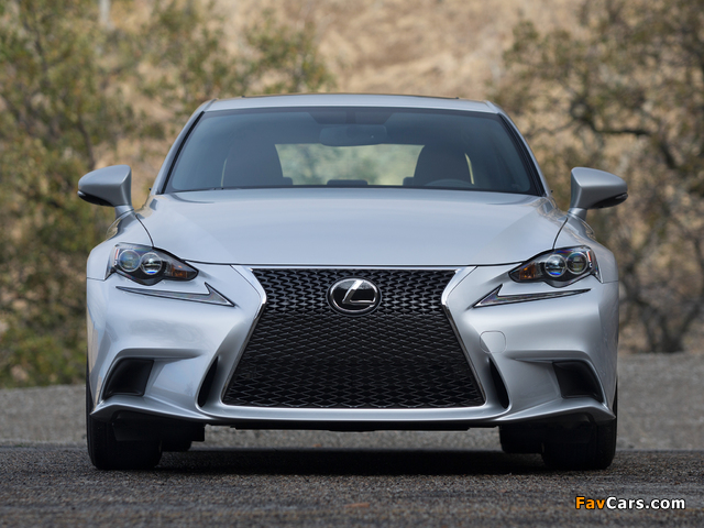 Lexus IS 350 F-Sport (XE30) 2013 wallpapers (640 x 480)