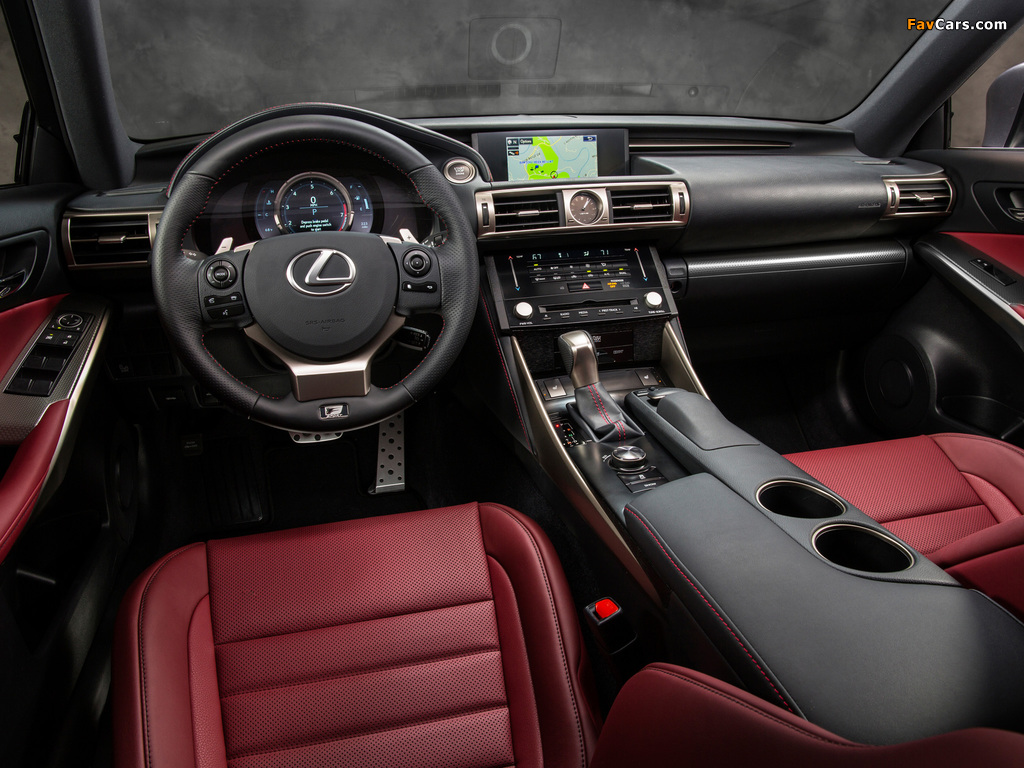 Lexus IS 350 F-Sport (XE30) 2013 wallpapers (1024 x 768)