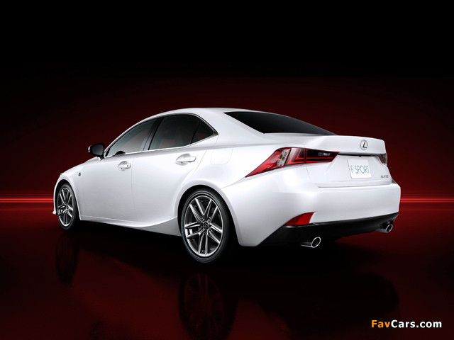 Lexus IS 250 F-Sport (XE30) 2013 wallpapers (640 x 480)