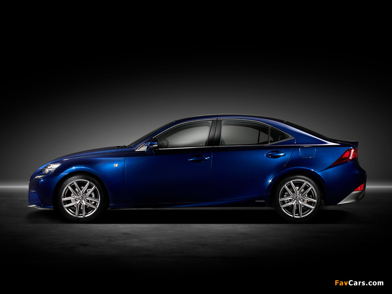 Lexus IS 300h F-Sport EU-spec (XE30) 2013 wallpapers (800 x 600)