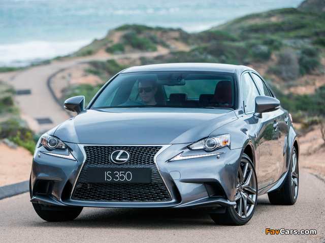 Lexus IS 350 F-Sport AU-spec (XE30) 2013 wallpapers (640 x 480)