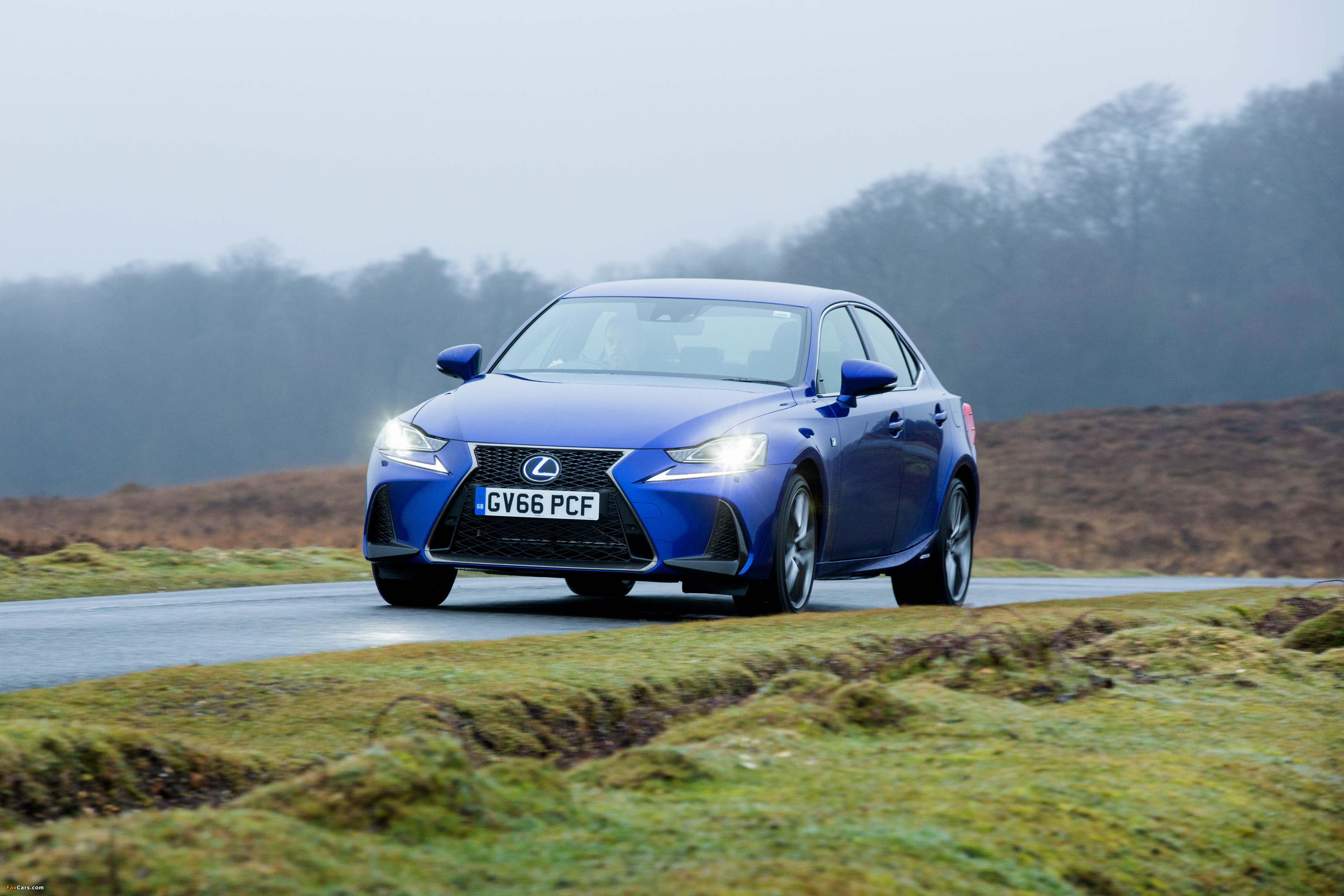 Lexus IS 300h F SPORT UK-spec 2016 images (3600 x 2400)