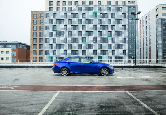 Lexus IS 300h F SPORT UK-spec 2016 images