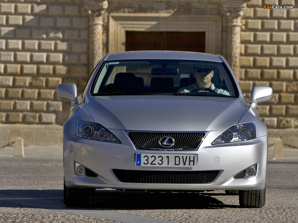 Photos of Lexus IS 220d (XE20) 2005–08 (1024 x 768)
