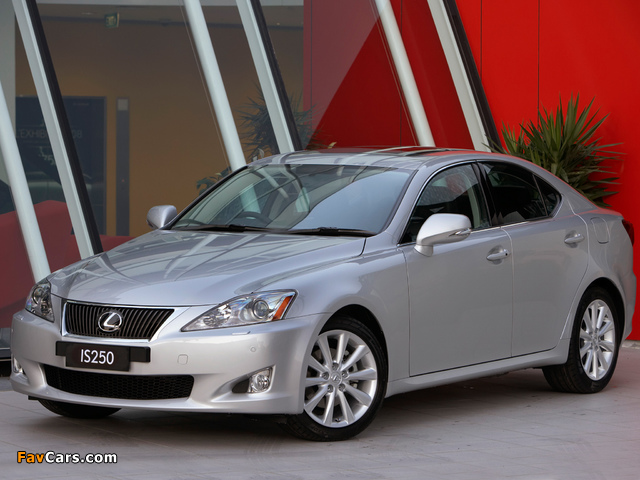 Photos of Lexus IS 250 AU-spec (XE20) 2005–08 (640 x 480)